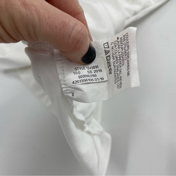 Womens Size XSmall Under Armour Long Sleeve Golf Polo White Auburn Tigers SEC - Picture 6 of 9